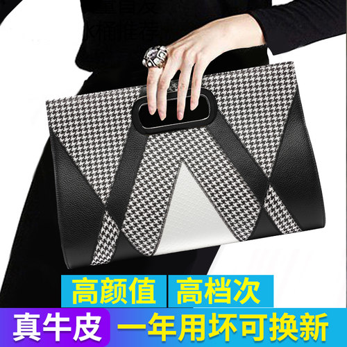 头层牛皮打造 时尚新款 大容量 送礼品 包邮