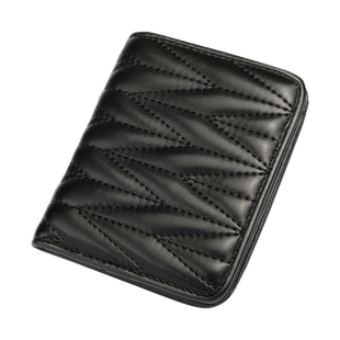 羊皮柔软短款小钱包女百搭2025新款真皮超薄款大钞夹折叠钱夹卡包