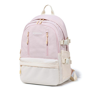 seasdoor初中书包女生大容量简约百搭高颜值背包女大学生双肩包