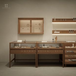 珠宝展示柜玻璃展示柜手表眼镜柜玉器高档黄金定制饰品柜首饰柜台