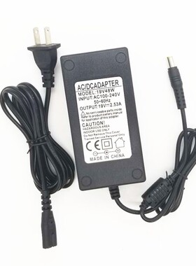 适用LG液晶显示器屏32MB27VQ电视机开关电源线19V2.53A/48W适配器