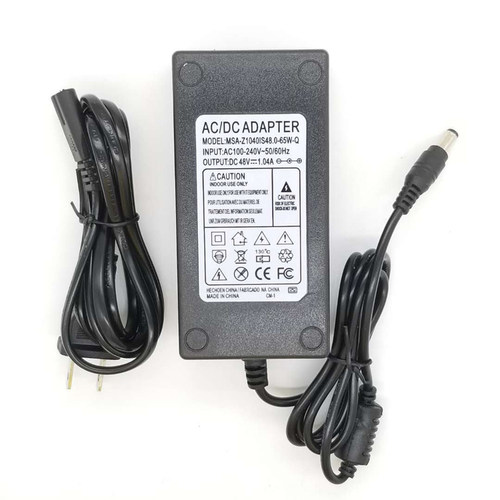 海康威视4路硬盘录像机 DS-7104N-SN F1/4P电源线适配器48v1.04A