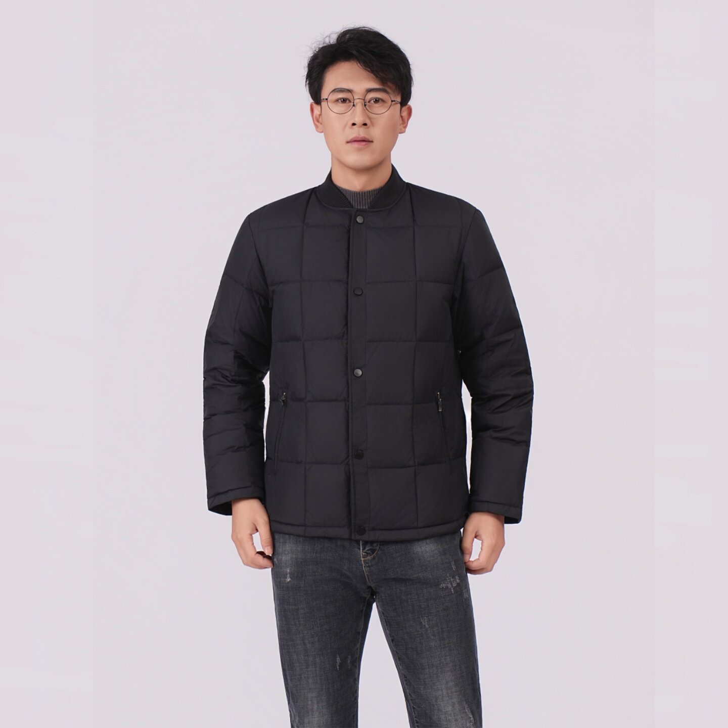 大羽轻薄款羽绒服男款2025冬羽绒服