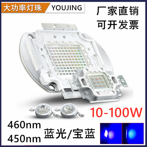 蓝光450大功率灯珠led芯片