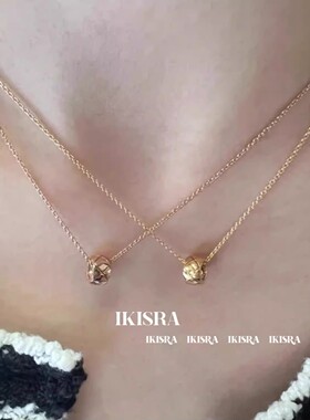 限时抢购！26-2 新款jennie同款coco小金豆项链 三个色