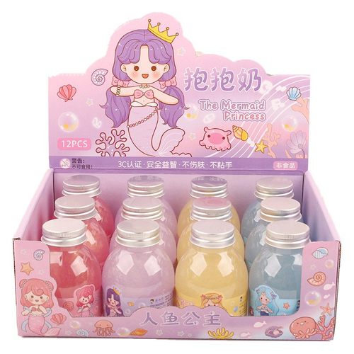 元小贝可盖泡帐篷泥史莱姆抱抱奶