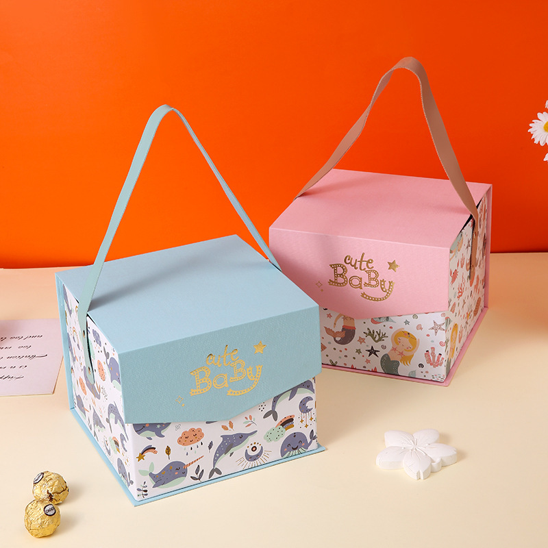 宝宝满月儿童礼盒礼品袋十岁生日