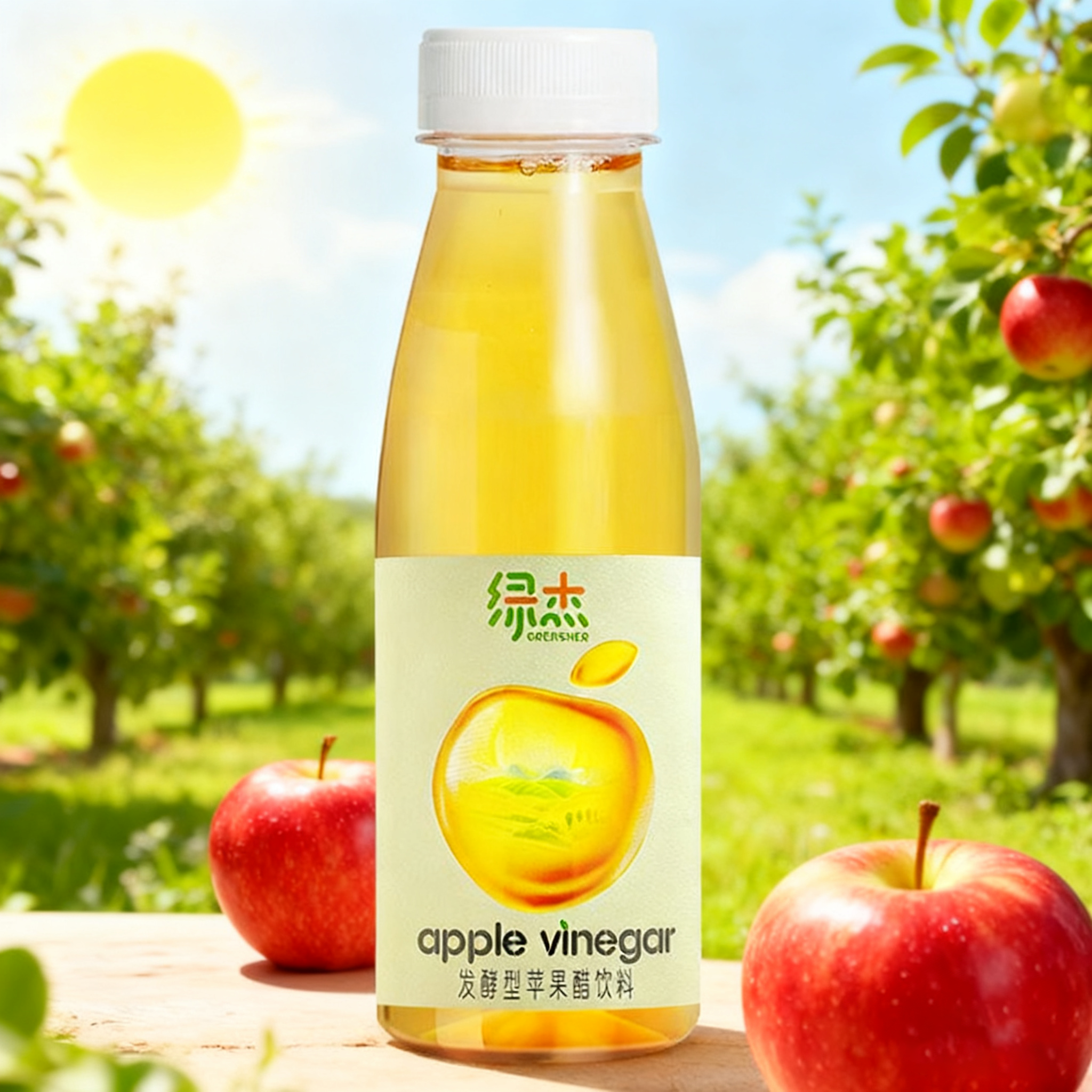 绿杰苹果醋饮料280ml*15瓶