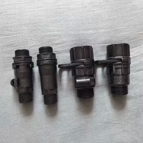 软水机软化阀6分1寸进出水口接头F65B3F63C3控制阀流量计螺纹螺母
