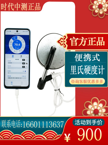 时代中测里氏硬度计便携式金属铸铁模具钢时代硬度测试仪TIME5300
