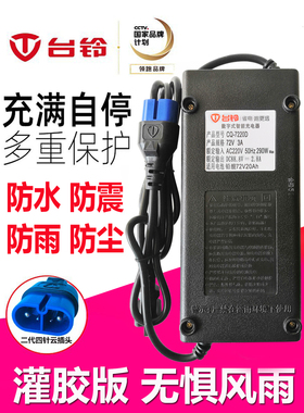 台铃电动车原装充电器48V60V64V72V65A84V32/60Ah96V20Ah52Ah正品