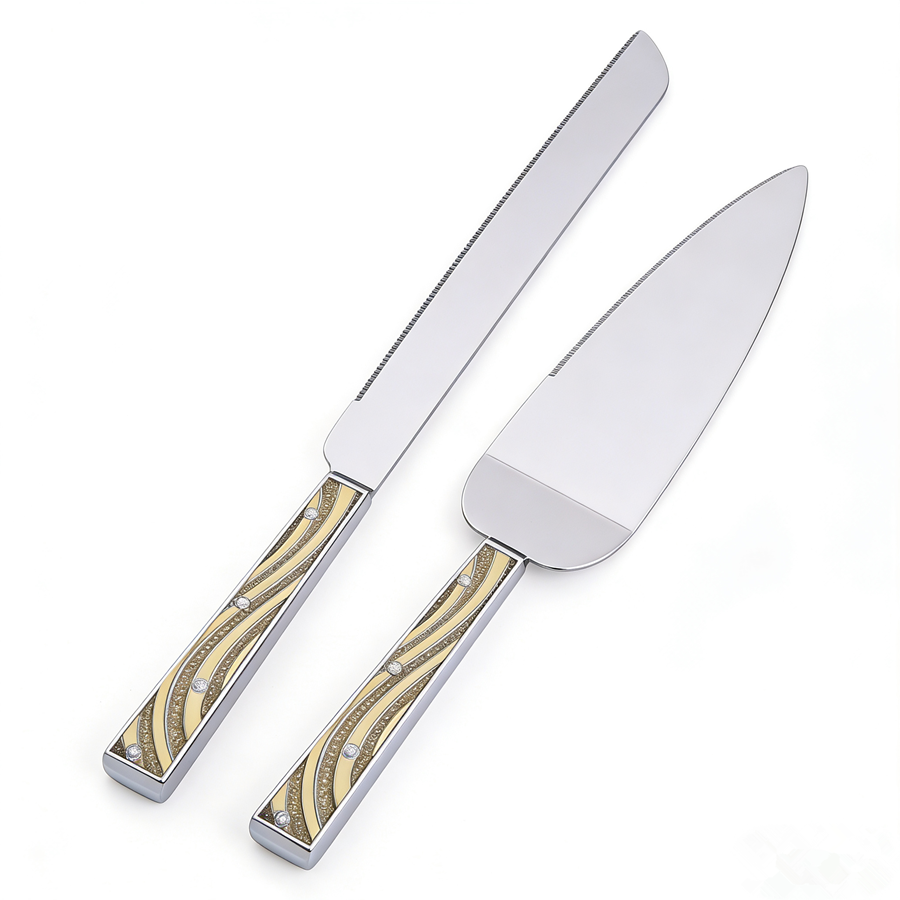 欧式闪耀时分不锈钢蛋糕刀铲套装不锈钢面包刀锯齿刀婚庆蛋糕切刀,厨房/烹饪用具,面包刀,淘宝优惠券,粉丝福利购,淘宝优惠卷