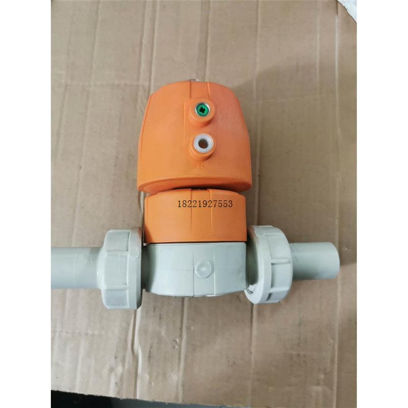 议价全新GF球阀d32DN25气动隔膜阀PP-H隔膜阀,实物拍摄议价