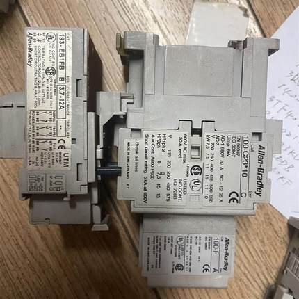 议价AB热载继电器193-EB1FB 100-C23KD10100-F实物拍前先议价