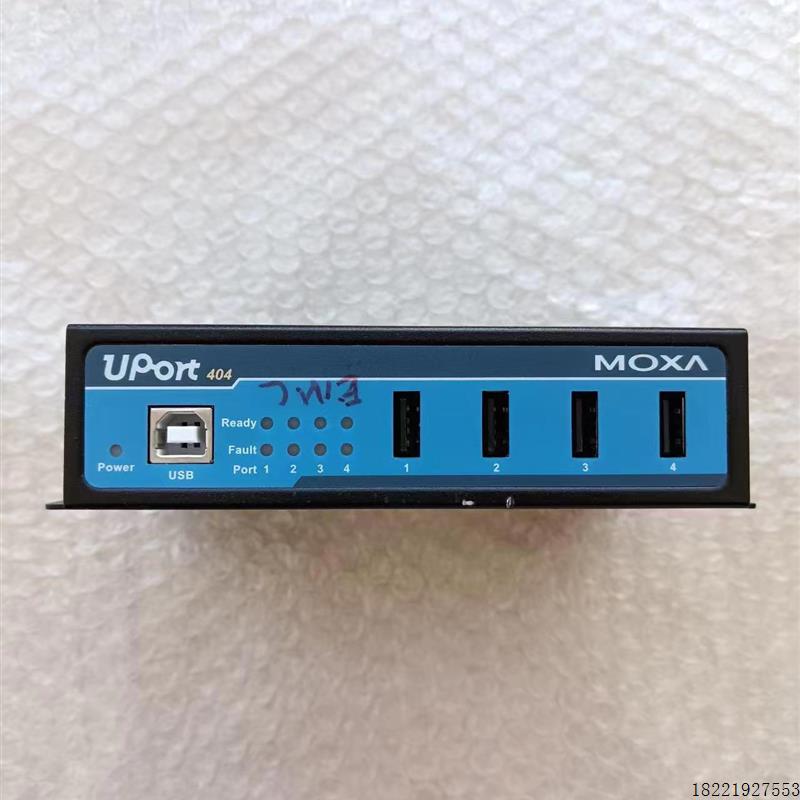 议价J225*台湾 MOXA,4口工业级USB集线器,型号:UPORT404 实物拍