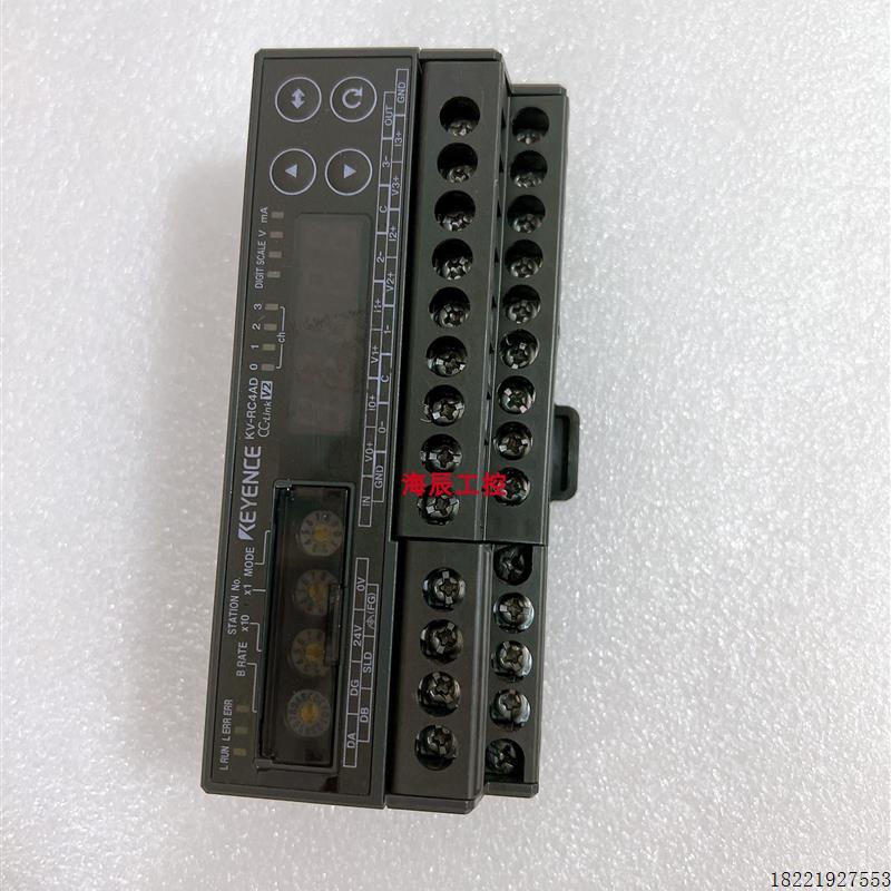 议价PLC模块KV-RC4AD正品KV-RC4DA原装 KV-RC8BXR 全 新Keyence基
