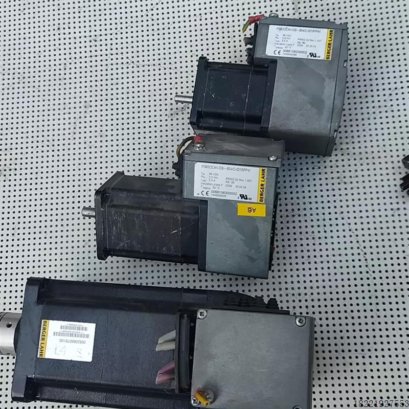 议价进口拆机百格拉BERGERLAHR总线驱控一体电机  IFS63/2can