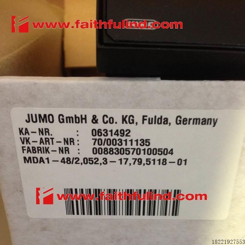 议价Jumo 00311135 久茂压力变送模块 MDA1-48/2,052,3-17,79,511