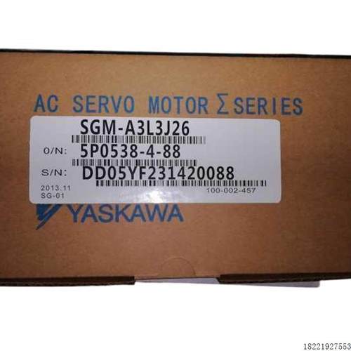 议价SGM-A3L3J26安川伺服 原装 正品销售 质保一年 欢迎