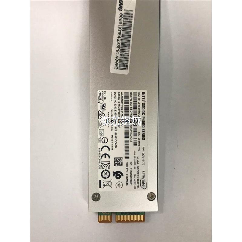 全新盒装英特尔p4500 8t e1.l 企业级固态硬盘 s议价议价