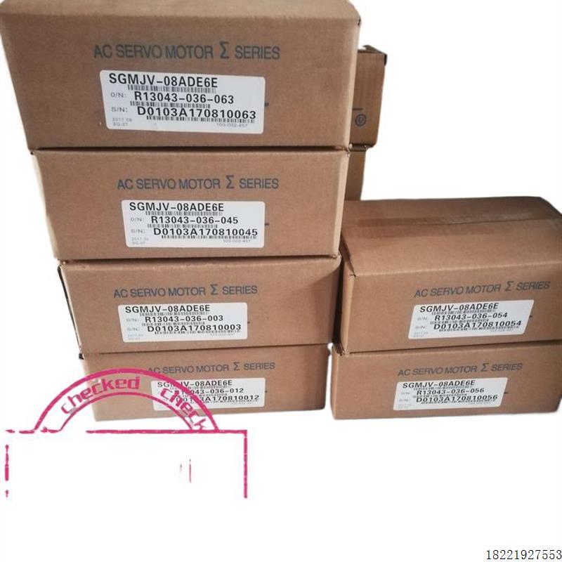 议价SGMPH-04AAA4C安川()伺服电机带刹车400w质保一年,