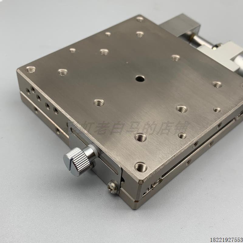 议价精密定位滑台 手动位移工作台 骏河精机BSS16-80C 行程±12.5