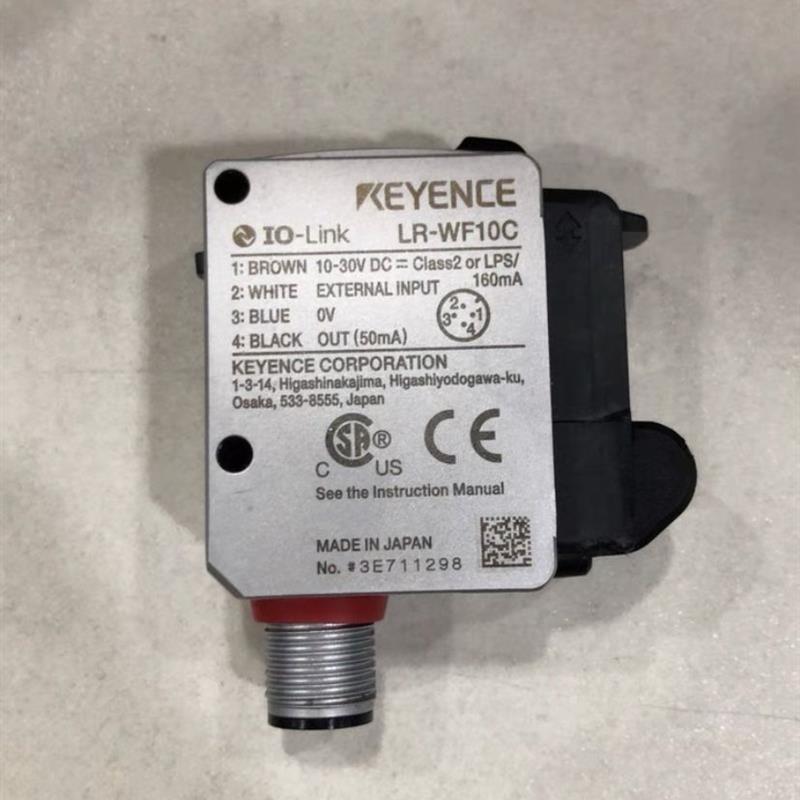 议价keyenceLR-WF10C白色光点光电传感器光纤型M12连接器4p