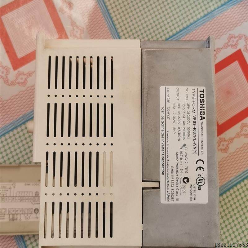 议价《议价》东芝变频器VFS9-4037PL-WN  3.7Kw 实物拍