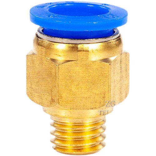 艾克斯水嘴PC公制接头螺纹直通气管气动快速插M6M8M10M12M16M20