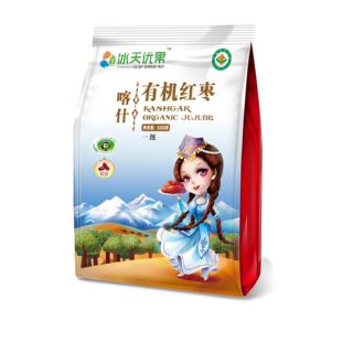 冰天优果喀什有机红枣一级