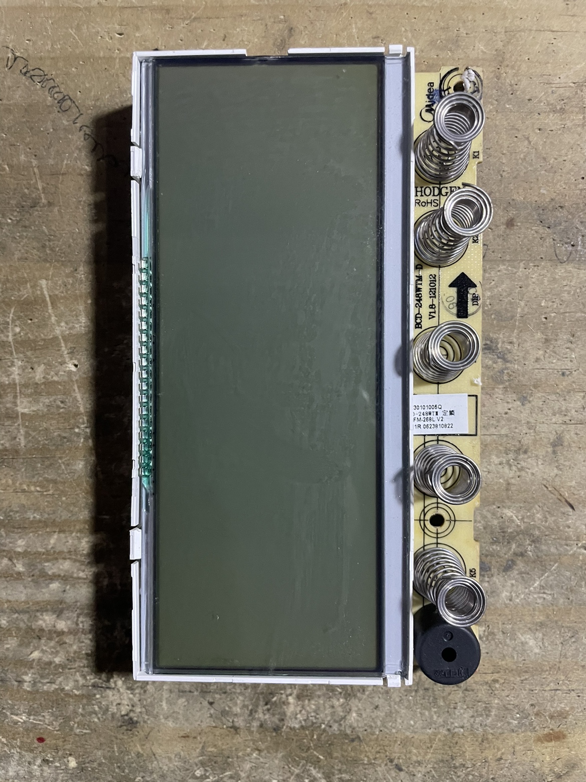 适用美的冰箱BCD-248WTZM电脑板50230101005Q显示板电源板 己测