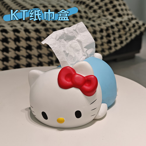 【可爱猫咪纸巾盒】抽纸通用