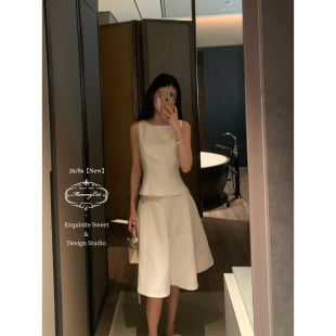 Cat 亚麻莱赛尔混纺极简风通勤套装 下蛋喵 26新品 智性恋 Mummy