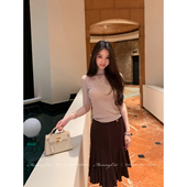 Mummy 100人丝精致职场包臀鱼尾半裙 26新品 Cat下蛋喵 珠光宝气