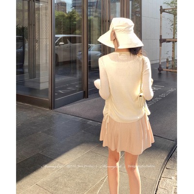 细密风琴褶百搭百褶裙短半裙