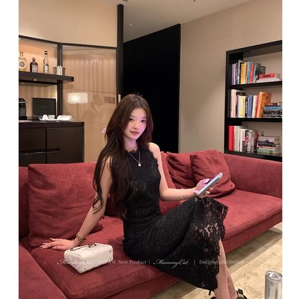 MummyCat下蛋喵【美人馥郁】新品气质知性姐姐高级感蕾丝套装
