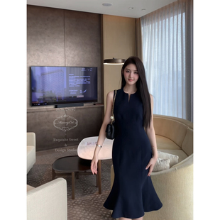 MummyCat下蛋喵 26新品 气质精英修身 鱼尾包臀连衣裙 律政俏佳人