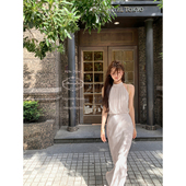 Mummy 挂脖人丝拼接莱赛尔仿铜氨鱼尾长裙 月光女神 Cat 下蛋喵