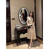 Mummy 6米重磅醋酸定制斜裁礼服连衣裙 旧梦鎏金 Cat 下蛋喵