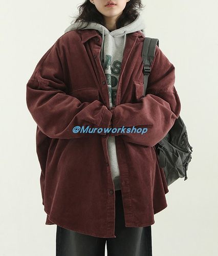 MURO衬衫春秋冬宽松外套