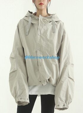 Muro A/W22 男女同款 秋季新品小众oversize string夹克外套