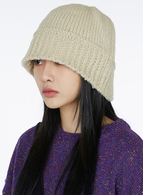 Muro A/W23独立设计 Knit bucket hat 针织帽 羊毛渔夫帽 帽子