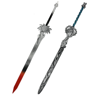 明日方舟德克萨斯缄默皮肤cos服道具武器木质刀剑玩具角色