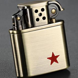 佐罗ZORRO老九门五角星煤油打火机省油老式纯铜复古个性防风男士