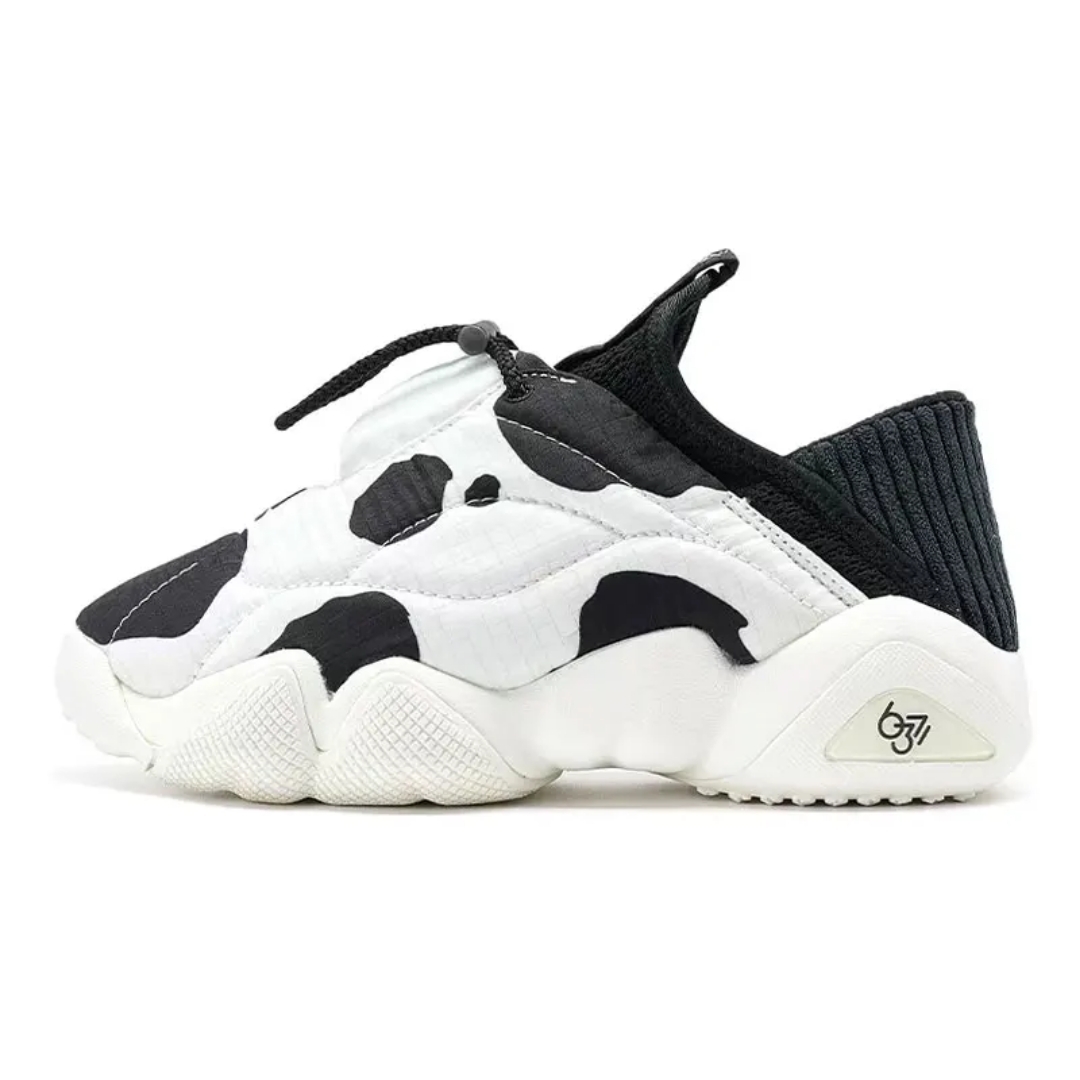 匹克态极6371一鞋两穿棉拖黑白懒人一脚蹬男士百搭运动休闲鞋子潮