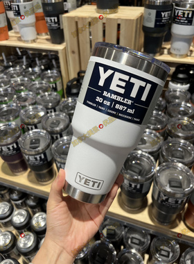 【加拿大直邮】Yeti双层不锈钢咖啡杯 Rambler® 887ml Tumbler
