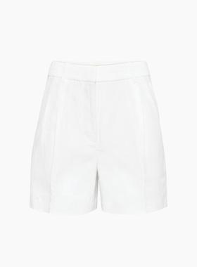 加拿大直邮ARITZIA女款Effortless Linen Mid-Thigh5寸亚麻短裤