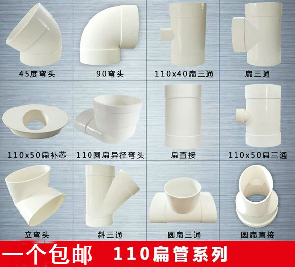 扁管移位管通塑110扁管