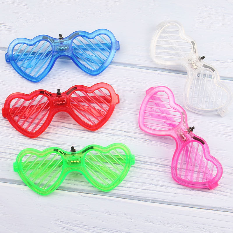 파티 야광 블라인드 안경 디스코 바 나이트 클럽 KTV 분위기 전자 음절 축제 소품 인터넷 유명인 플래시 장난감