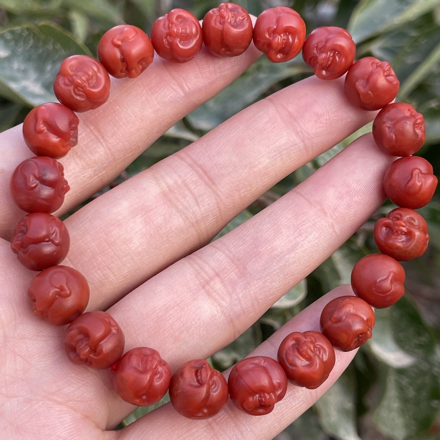 精品南红弥勒佛单圈手串，尺寸10mm，颜色红润，满肉辣椒红,饰品/流行首饰/时尚饰品新,手饰/手串,淘宝优惠券,粉丝福利购,淘宝优惠卷